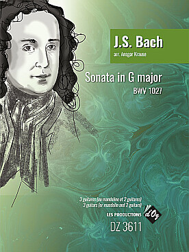 Illustration de Sonate BWV 1027 en sol M (original pour viole de gambe)