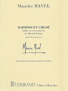 Illustration de Daphnis et Chloé pour chœur et piano