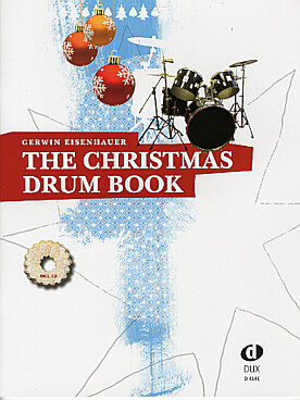 Illustration de The CHRISTMAS DRUM BOOK : chansons de Noël de niveau débutant à avancé