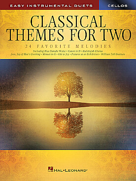 Illustration de CLASSICAL THEMES FOR TWO CELLOS