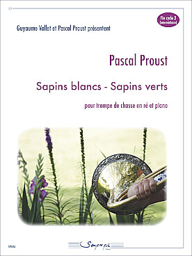Illustration de Sapins blancs - Sapins verts pour trompe de chasse en ré et piano