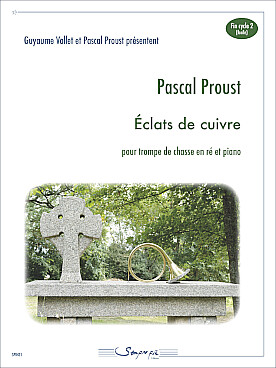 Illustration de Éclats de cuivre pour trompe de chasse en ré et piano