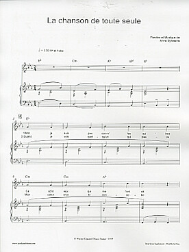 Illustration sylvestre chanson de toute seule (la)