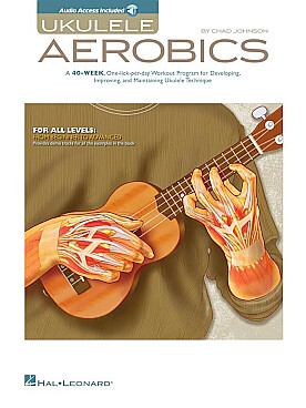 Illustration ukulele aerobics for all levels