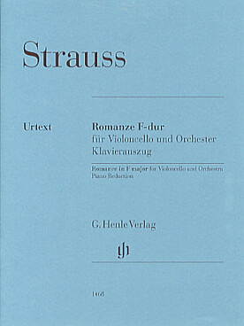 Illustration strauss r romance en fa maj vlc/piano