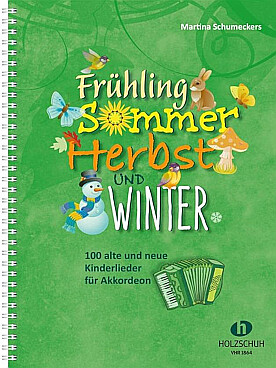 Illustration de Frühling, sommer, herbst und winter 100 alte und neue Kinderlieder