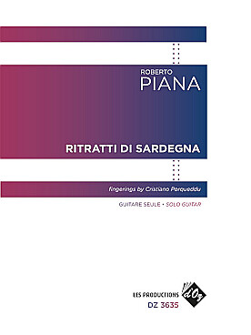 Illustration piana ritratti di sardegna