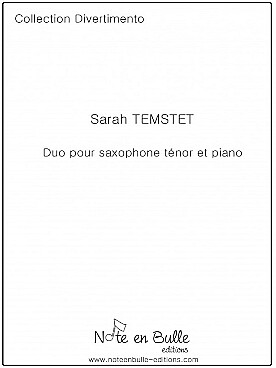 Illustration de Duo pour saxophone ténor et piano