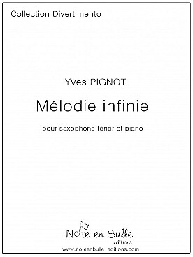 Illustration de Mélodie infinie pour saxophone ténor et piano