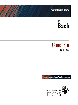 Illustration bach js concerto bwv 1060
