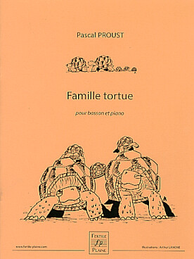Illustration proust famille tortue