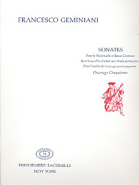 Illustration de Sonates op. 5 pour violoncelle et basse continue