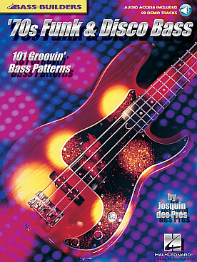 Illustration de 70's Funk and Disco bass : 101 groovin' bass patterns