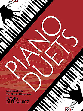 Illustration de PIANO DUETS : duos adaptés des œuvres de Dvorak, Ravel, Schubert et autres grands compositeurs, de niveau facile à élémentaire