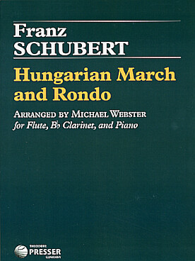 Illustration schubert hungarian march and rondo