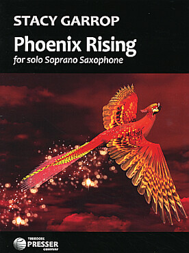 Illustration garrop phoenix rising solo saxo soprano
