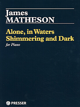 Illustration matheson alone in waters shimmering ...