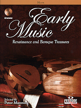 Illustration early music renaissance and baroque