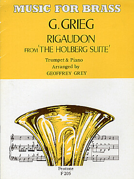 Illustration de Rigaudon de Holberg Suite