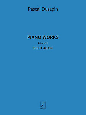 Illustration de Piano works - N° 1 : Did it again