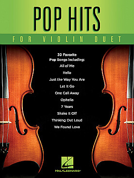 Illustration de POP HITS FOR VIOLIN DUET