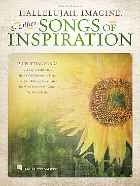 Illustration de Hallelujah and other songs of inspiration (P/V/G)