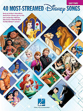 Illustration 40 most-streamed disney songs (the)
