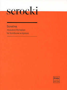 Illustration de Sonatina pour trombone et orchestre, réduction piano