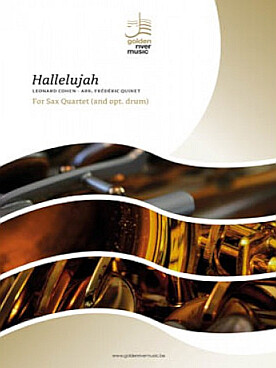 Illustration de Hallelujah pour quatuor de saxophones