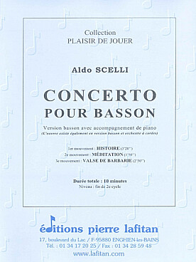 Illustration scelli concerto pour basson