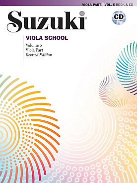 Illustration de SUZUKI Viola School - Vol. 5 (revised edition avec support audio)