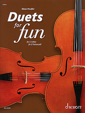 Illustration duets for fun violoncelles