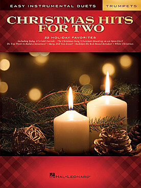 Illustration de CHRISTMAS HITS for two trumpets