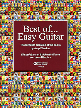 Illustration de BEST OF EASY GUITAR : The Favourite selection of the books by J. Wanders