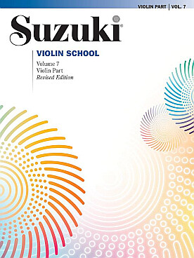 Illustration de SUZUKI Violin School (édition révisée) - Vol. 7