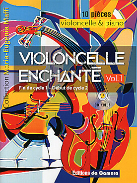 Illustration violoncelle enchante vol. 1