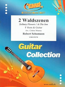 Illustration de 2 Waldszenen pour cor et guitare