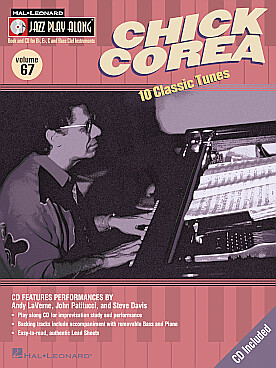 Illustration jazz play along vol.67 : chick corea
