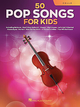 Illustration de 50 POP SONGS FOR KIDS