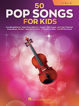 Illustration pop songs for kids (50) violon