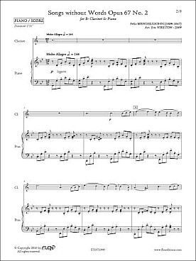 Illustration de Romance sans paroles op. 67/2