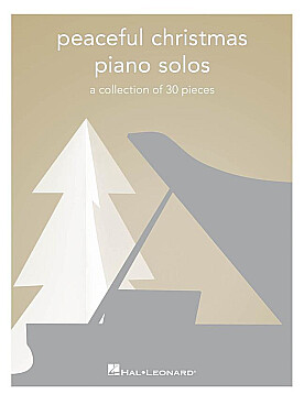 Illustration de PEACEFUL CHRISTMAS PIANO SOLOS