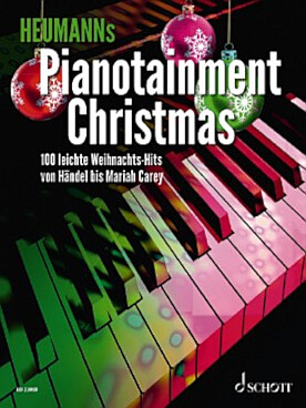 Illustration de PIANOTAINMENT CHRISTMAS : 100 pièces faciles autour de Noël de Häendel à Mariah Carey - Vol. 3