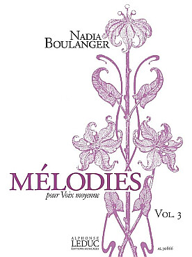 Illustration de Mélodies pour voix moyenne - Vol. 3