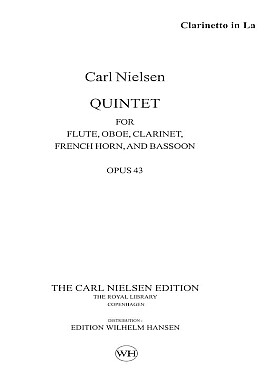 Illustration nielsen quintette op. 43 conducteur