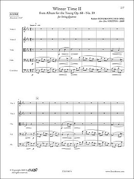 Illustration de Album pour la jeunesse op. 68/39 - Saison d'hiver N° 2