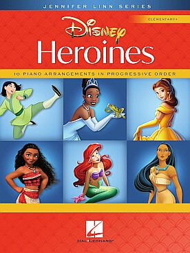 Illustration de DISNEY HEROINES : les héroïnes des films de Disney en 10 arrangements