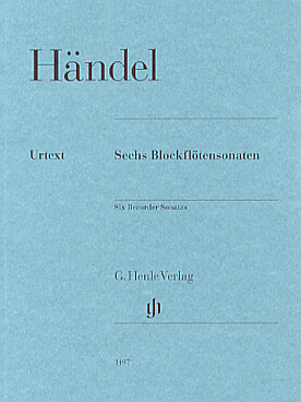 Illustration de 6 Sonates pour flûte à bec alto et b. c. - Conducteur