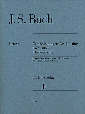 Illustration bach js concerto bwv 1053 en mi maj