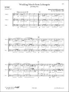Illustration de Marche nuptiale de Lohengrin